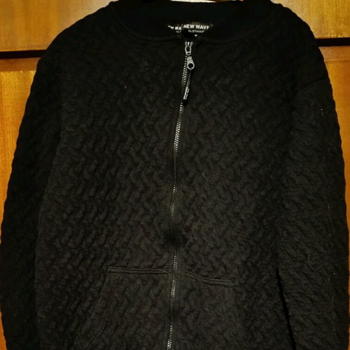 New Wave cardigan black like new, size M