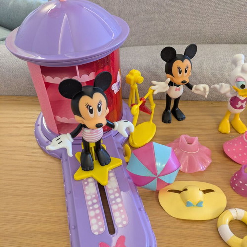 AS Company Minnie Magic Rotating Dressing Room with Accessories used