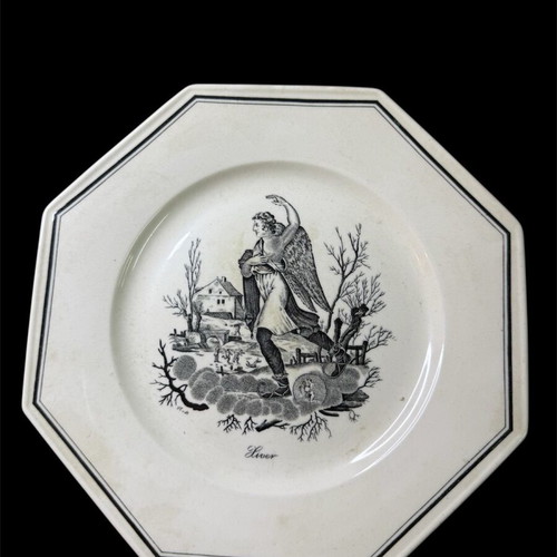 Villeroy & Boch 19th Century 4 Seasons Set like new, rare
