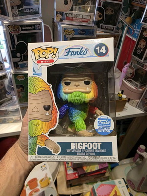 Funko Pop Bigfoot rare like new
