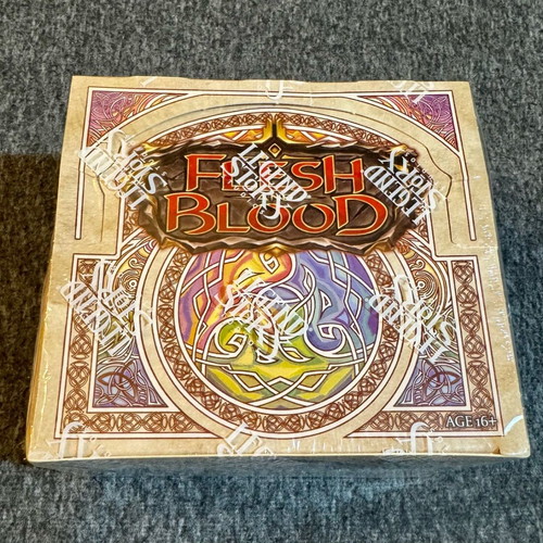 flesh and blood tales of aria 1st edition booster box Blood: (Unlimited) (Booster Pack / Display  Gaming Library sealed with 4 booster boxes YOU WERE RIGHT! | Flesh