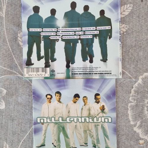 Backstreet Boys Millennium 1999 CD artwork only like new