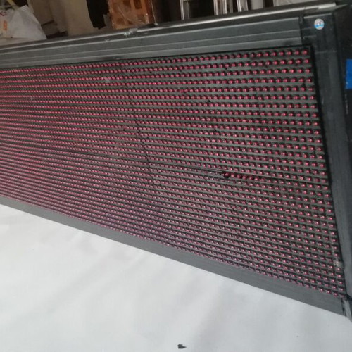 NEW double-sided LED message board 193 x 33 cm.