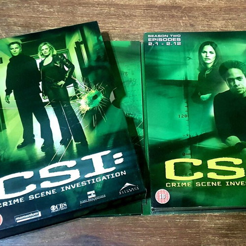 CSI Crime Scene Investigation Season 2 DVD box set like new