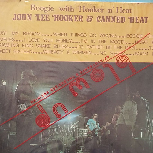 Boogie with Hooker n' Heat vinyl LP used, French edition