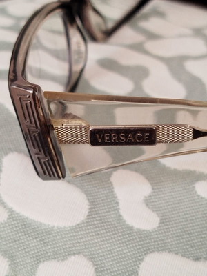 Versace women's eyeglass frame MOD. 3022, like new, black