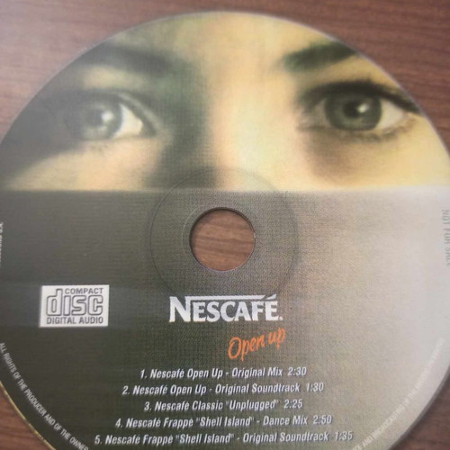 Nescafe Open Up collectible CD used
