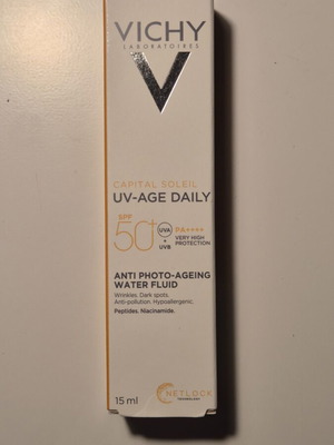 Vichy Capital Soleil UV-Age Daily SPF 50+ αντηλιακό προσώπου 15ml