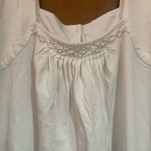 White cotton Attrattivo dress like new baby doll style