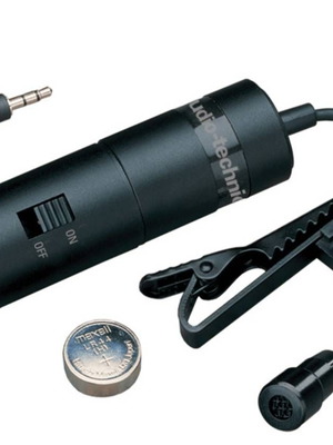 Μικρόφωνο Audio Technica Πυκνωτικό 3.5mm ATR3350 Πέτου για Κάμερα