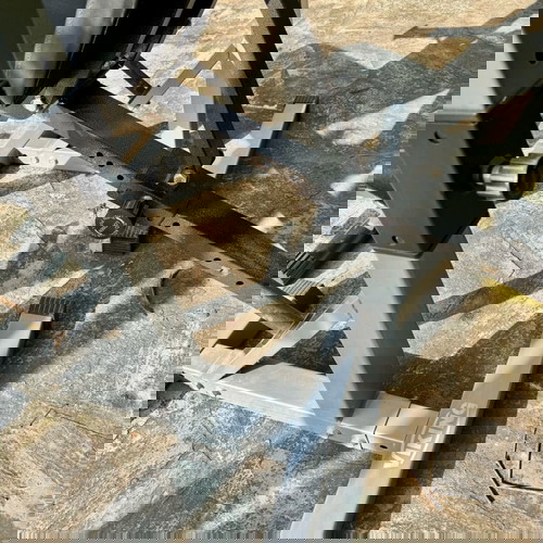 Комплект стойки Viking BR-51 и пейка за фитнес Viking BR-42 Easy Fold употребявани, в добро състояние