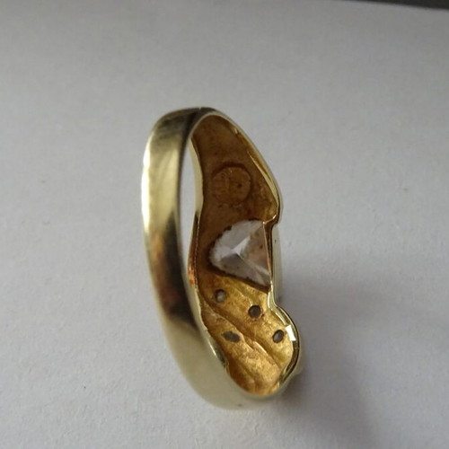 Gold ring 14K (585) like new