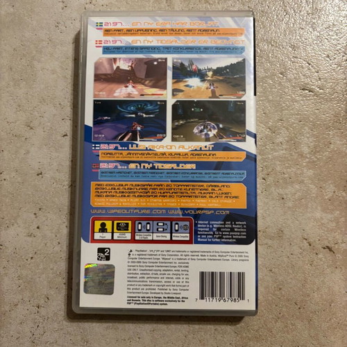 Wipeout Pure PlayStation Portable PSP used complete
