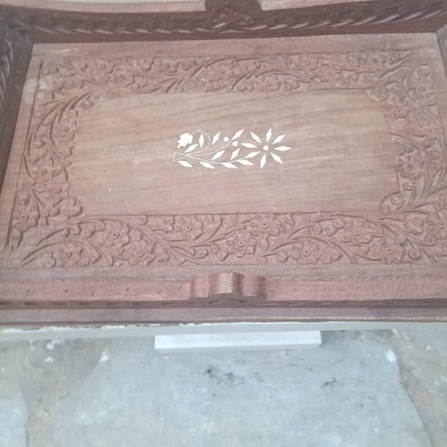 Handmade wooden tray 1960 like new