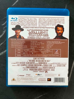 The Good The Bad And The Ugly Blu-ray σαν καινούριο με ελληνικούς υπότιτλους