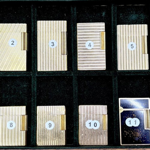 DuPont lighter collection like new, serviced with box and warranty