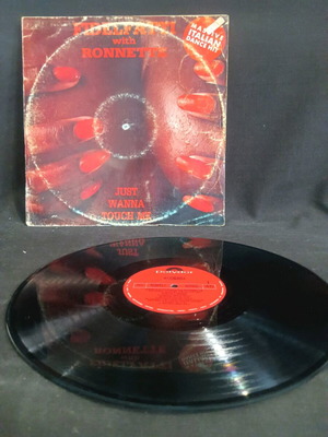 Fidelfatti with Ronnette Just Wanna Touch Me vinyl used
