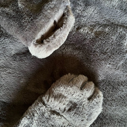 Dpam baby jumpsuit like new, charcoal color
