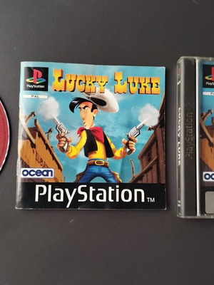Sony PlayStation 1 Lucky Luke παιχνίδι μεταχειρισμένο, αγγλικό