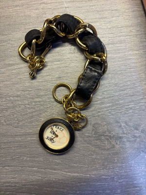 Juicy Couture women's watch like new, black and gold