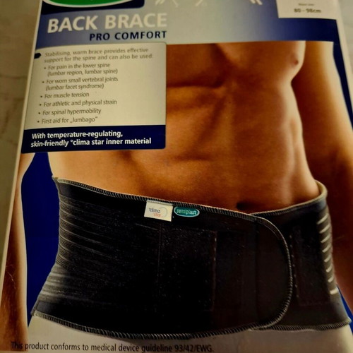 Sensiplast back brace new, size M-L