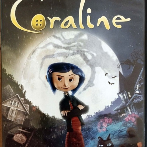 Coraline DVD like new without Greek subtitles