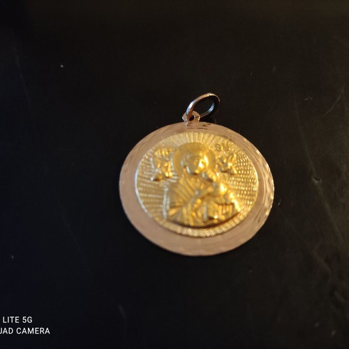 Panagia gold K.14 new with engraving on back