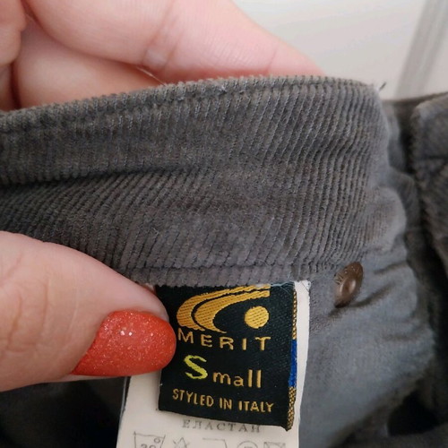 Miss Denim mini corduroy skirt brown like new