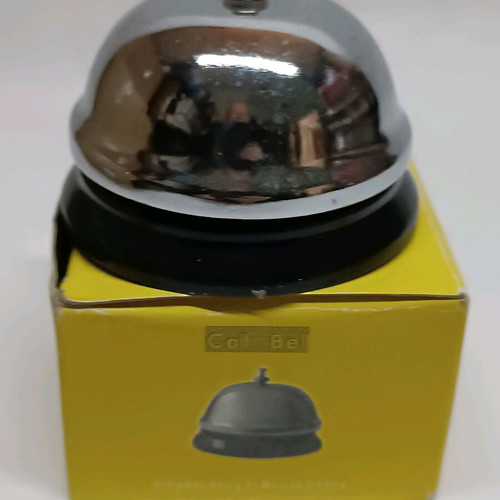 Reception bell new, small size for restaurant counter