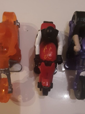 Hot Wheels motorcycles used, pack of 3