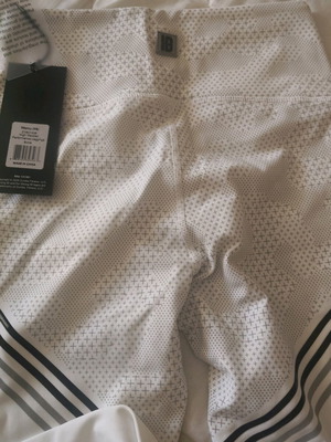 Zumba wear white leggings tight new, size S