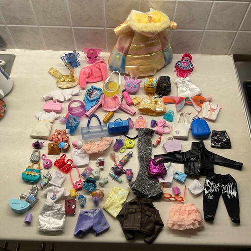 Rainbow High doll clothes like new with many accessories