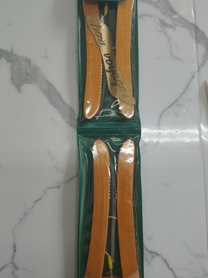 Fratelli Reguittl Vintage Clothes Hangers 2 Pieces with Case 50-60s