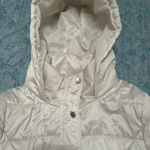 Orsay puffer jacket, champagne color, fitted