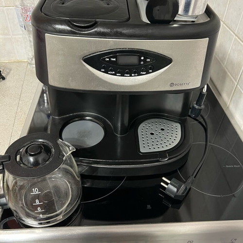 Dosette espresso and French coffee machine like new