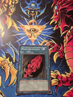 Rush Recklessly Yu-Gi-Oh! card used