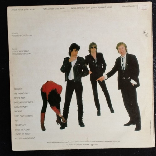 Pretenders vinyl record used, rock genre