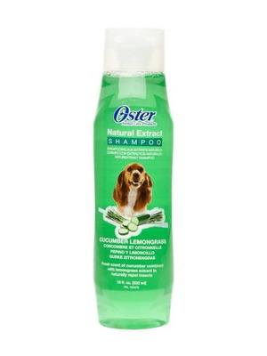 Oster dog shampoo 532ml with cucumber and lemongrass new