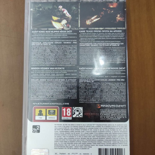 God of War Ghost of Sparta PSP Essentials used