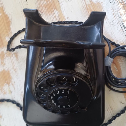 Siemens vintage bakelite telephone model Fg tist 277d used