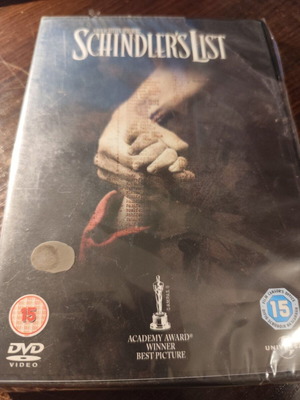 Schindler's List DVD used, drama, English subtitles