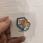 Capybara pin like new