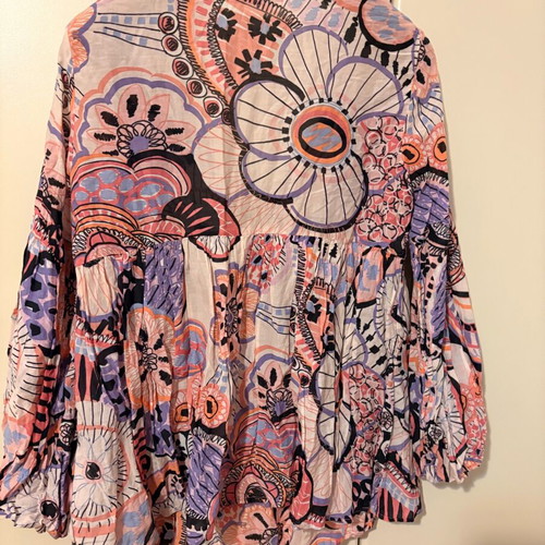 Gaudi blouse like new, multicolored, size S