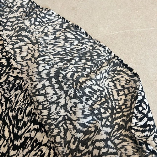 H&M long dress new, black and white, size M