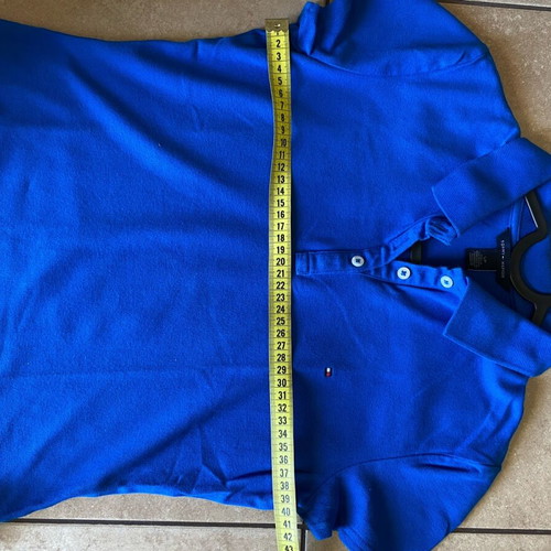 Tommy Hilfiger women's short-sleeve polo blue, like new, size S/P