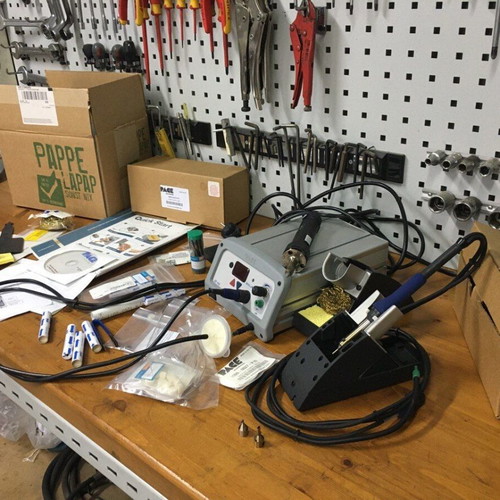 Pace ST115 Desoldering and Hot Air Station like new, made in USA