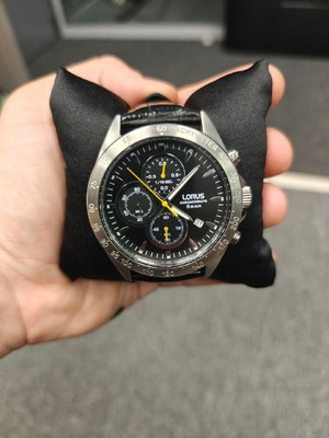 Lorus men's watch with box and cushion