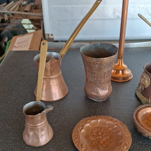 Brass decorative and functional briquas used, pack of 9 pieces