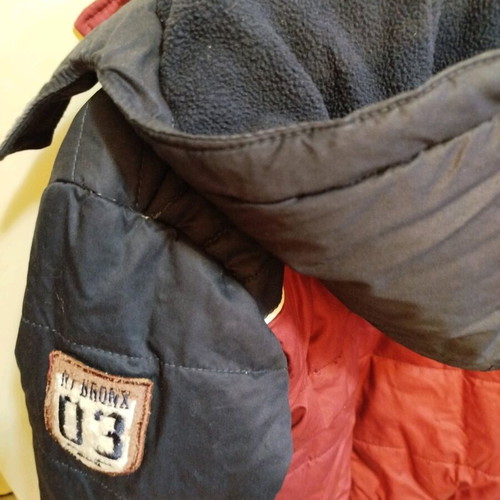 Orchestra kids jacket used, red, size 116 cm