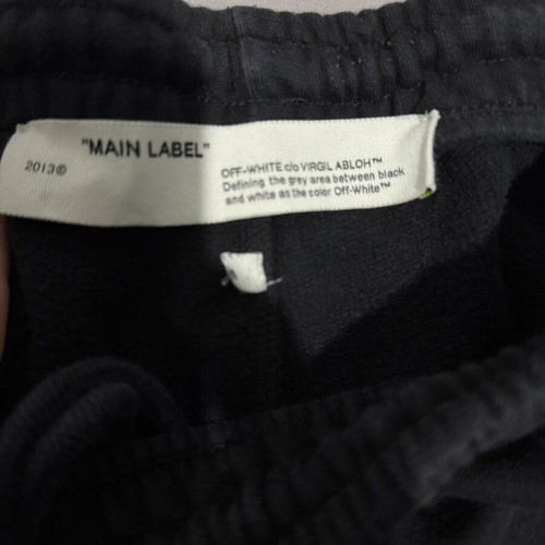 Off-White sweatpants used, black, size L